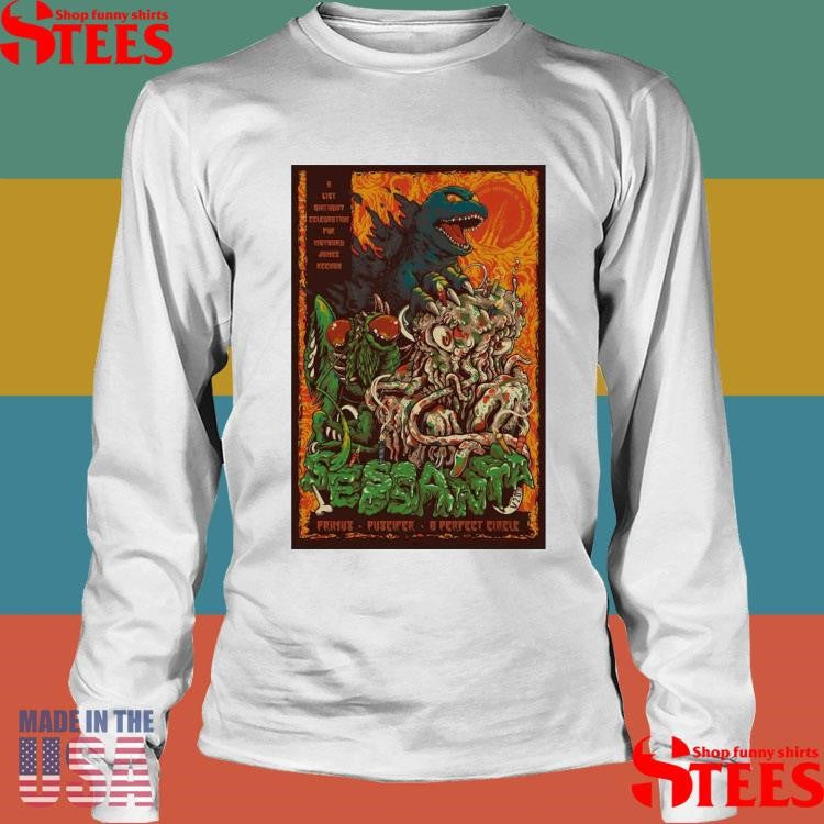 Poster Sessanta Primus, Puscifer, And A Perfect Circle The Orion Amphitheater Huntsville Al May 4th 2025 Show Shirts