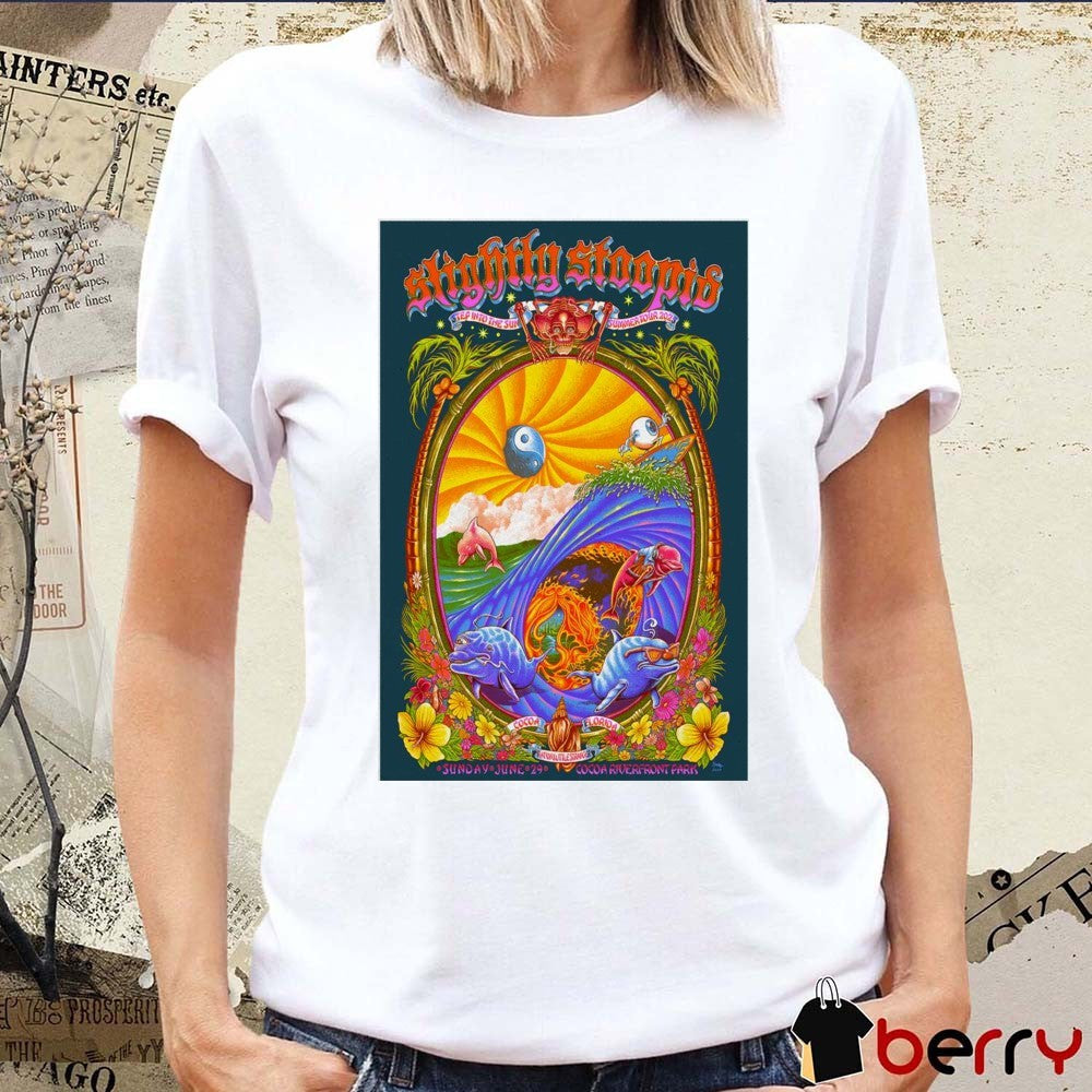 Poster Slightly Stoopid Summer Tour June 29 2025 Cocoa Riverfront Park Cocoa FL t-shirt
