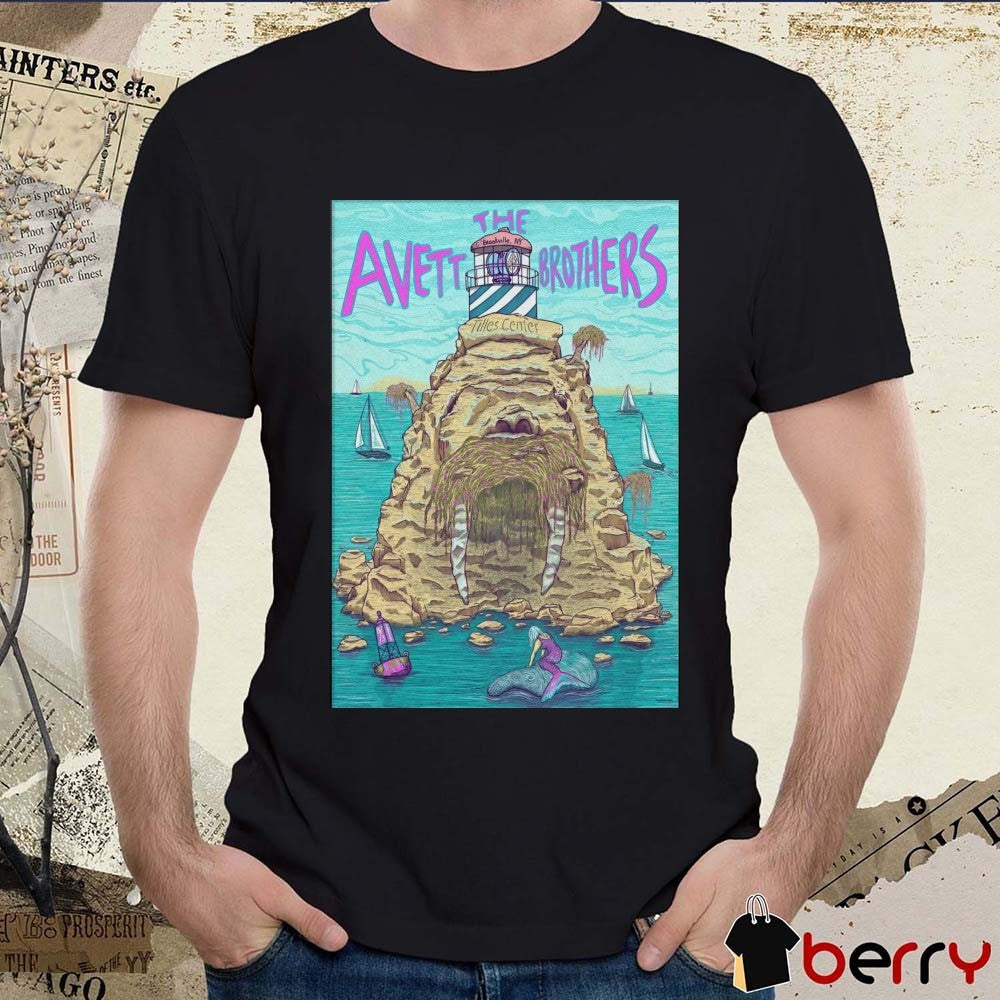 Poster The Avett Brothers August 3 2025 Tilles Center Concert Hall In Brookville NY t-shirt