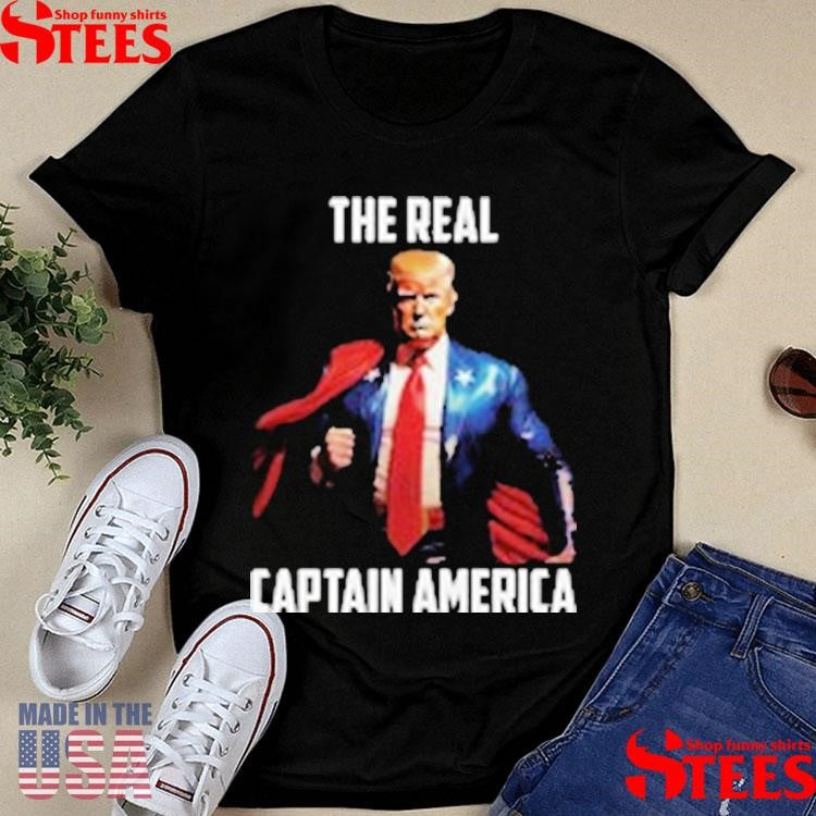 President Trump The Real Captain America Shirts