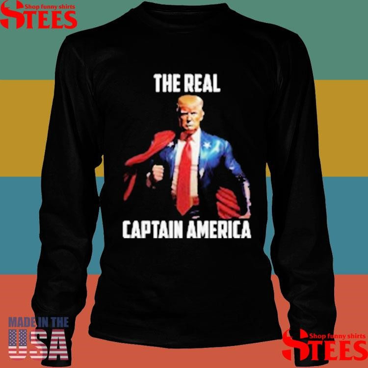 President Trump The Real Captain America Shirts