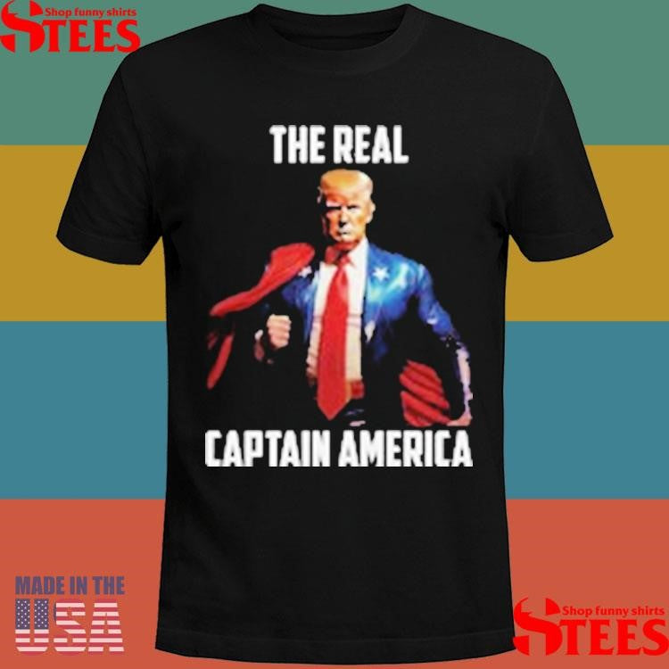 President Trump The Real Captain America Shirts