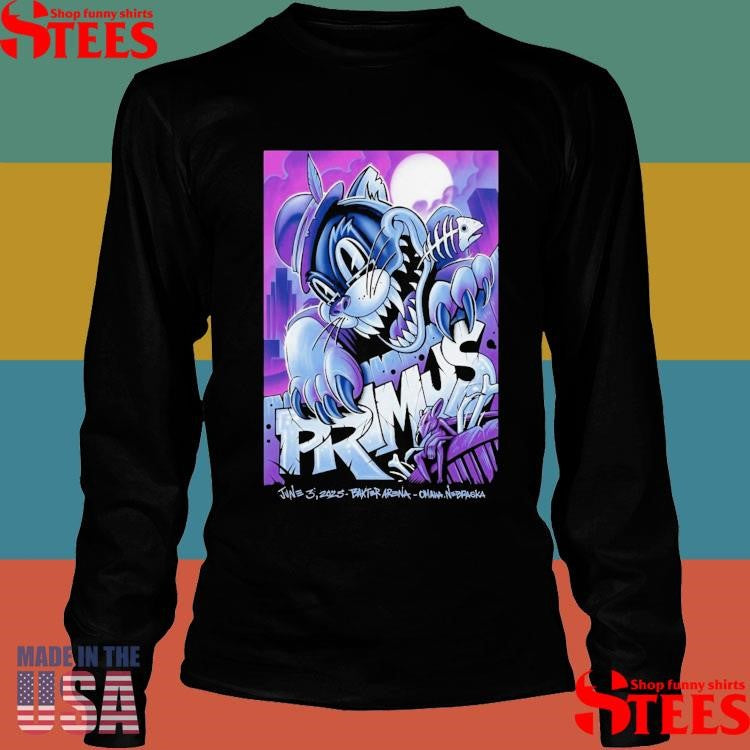 Primus At Baxter Arena In Omaha Ne On June 3 2025 Shirts