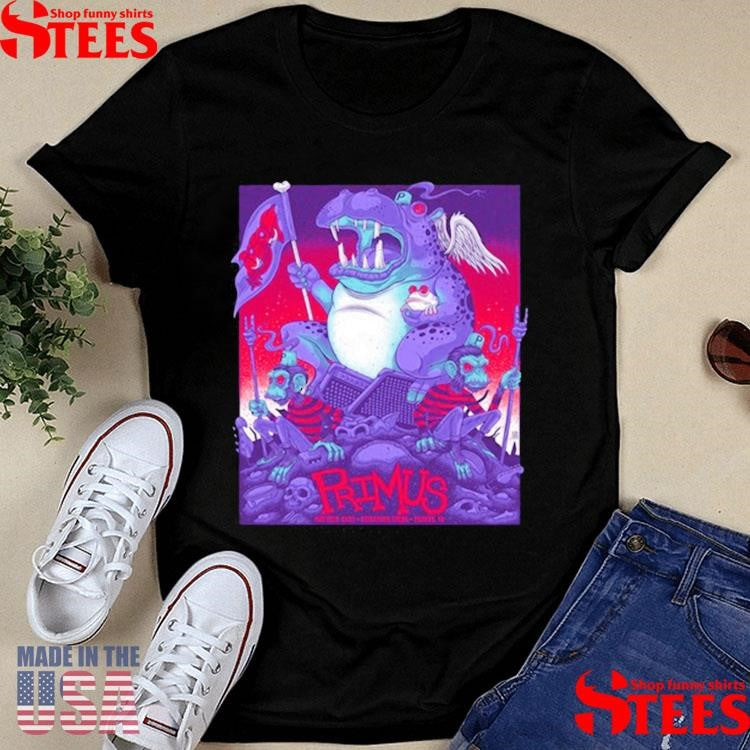 Primus Event Eaglebank Arena May 18th 2025 Fairfax, Va Shirts