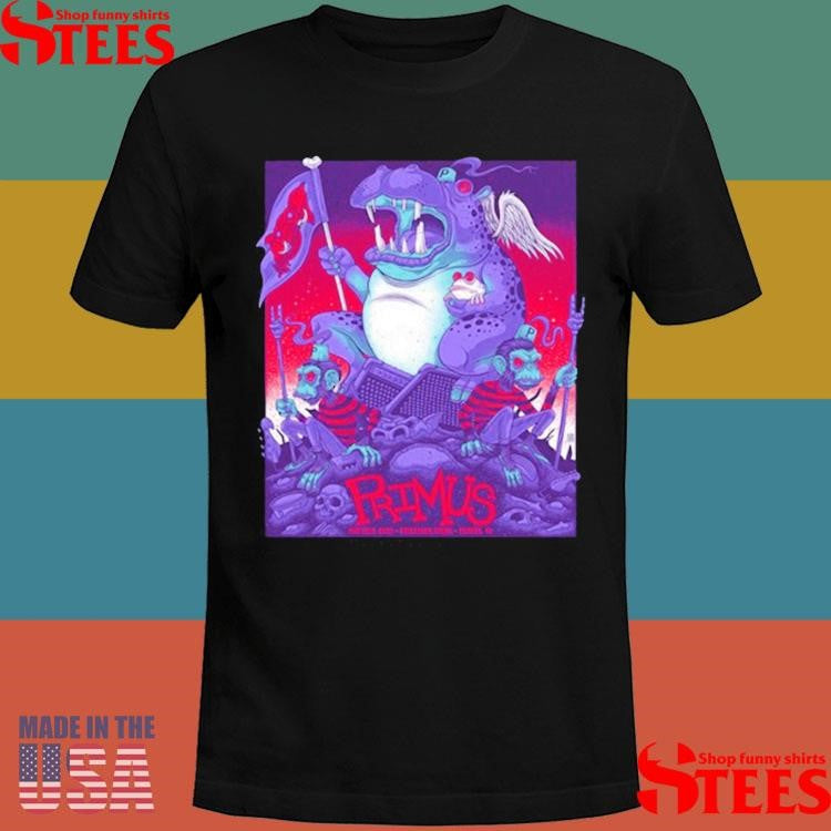 Primus Event Eaglebank Arena May 18th 2025 Fairfax, Va Shirts