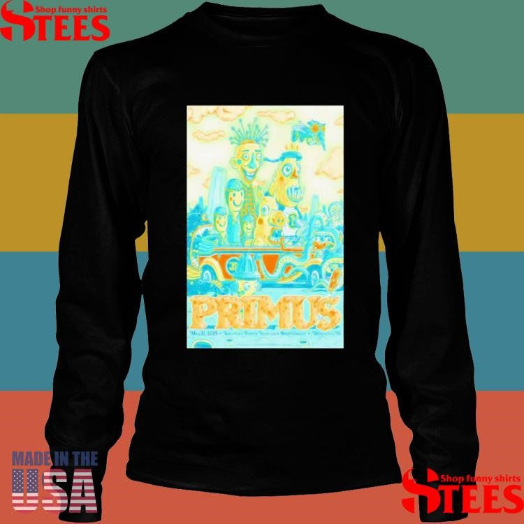 Primus May 31 2025 Summerfest Grounds Milwaukee Wi Shirts