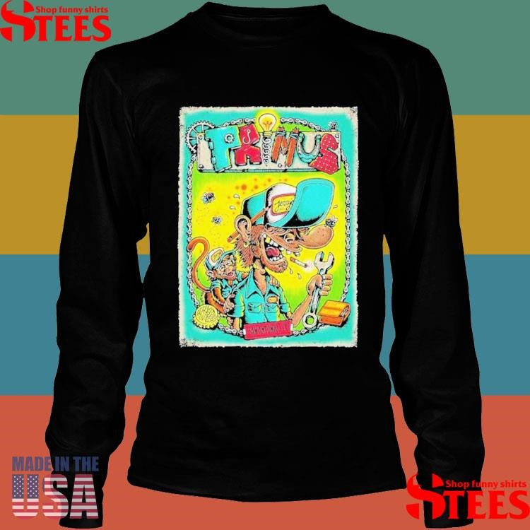 Primus Tour Apr 29 2025 Freeman Coliseum, San Antonio, Tx Shirts