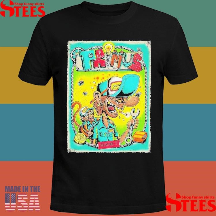 Primus Tour Apr 29 2025 Freeman Coliseum, San Antonio, Tx Shirts