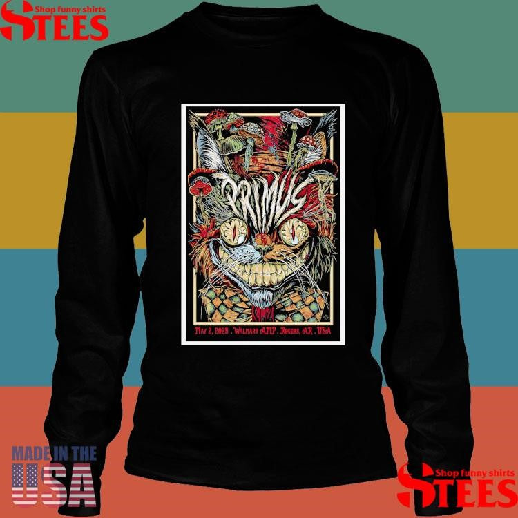 Primus Walmart Amp Rogers, Ar May 2 2025 Tour Shirts