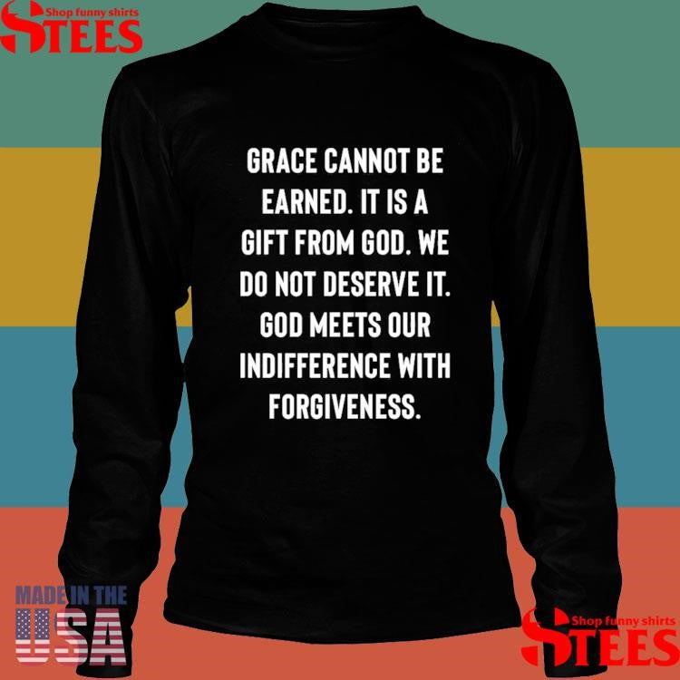 Product of Grace Manifesto Swoop Shirts