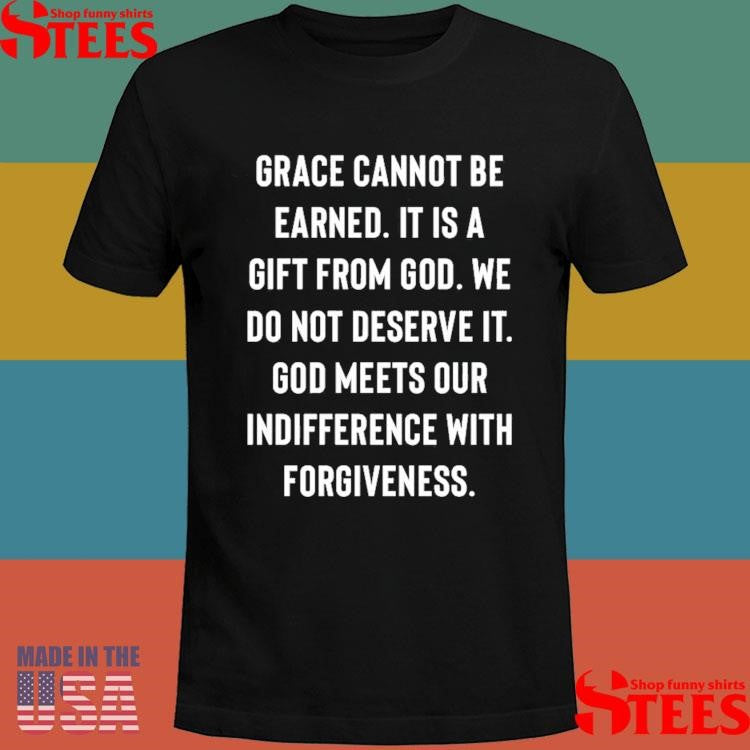 Product of Grace Manifesto Swoop Shirts