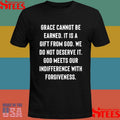 Product of Grace Manifesto Swoop Shirts