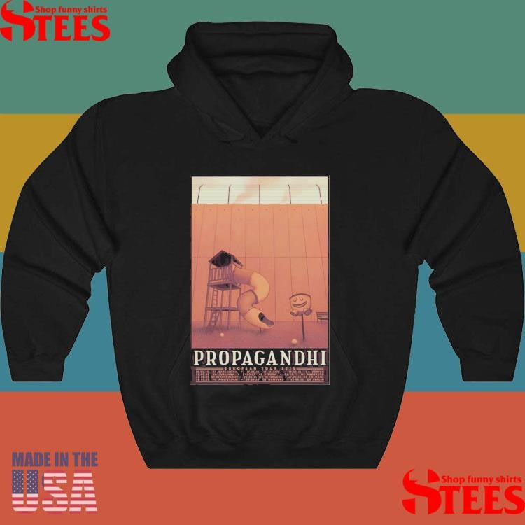 Propagandhi European Tour 2025 Poster T-shirt
