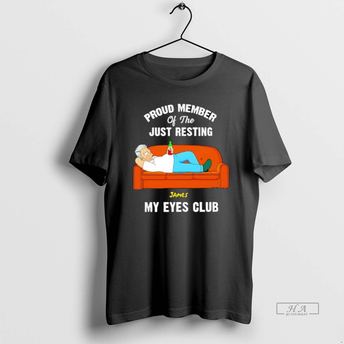 Official Proud Member Of The Just Resting James My Eyes Club T-Shirts, Hoodie, Sweatshirt | CiraTrend.com