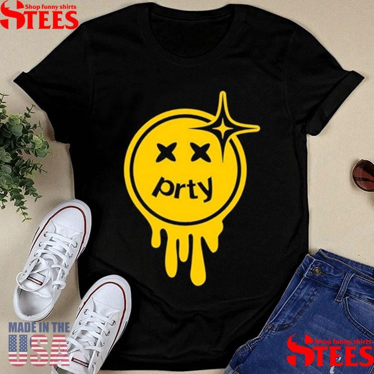 Prty Events Melted Smiley Disco Ball T-shirts