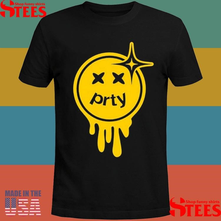 Prty Events Melted Smiley Disco Ball T-shirts