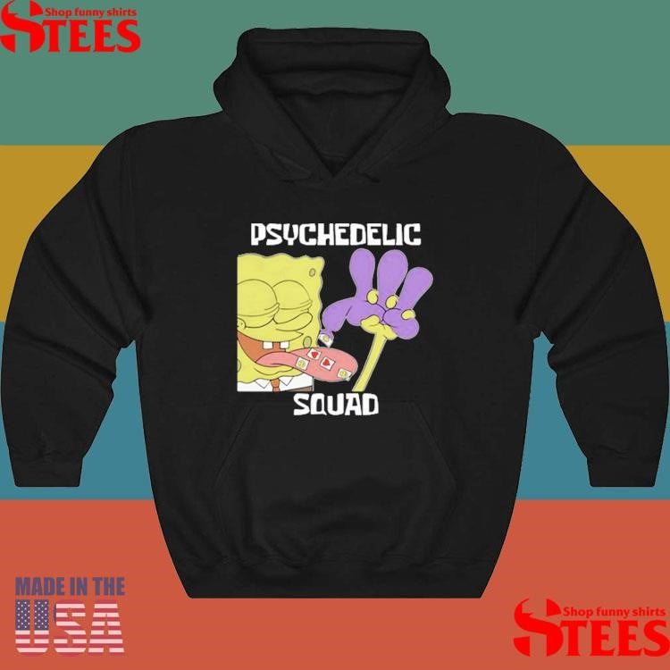 Psychedelic Squad Spongebob Shirts