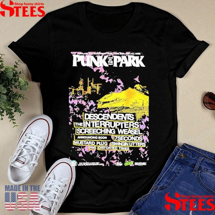 Punk In The Park Fest Event Line Up Artist For Show On June 28 2025 Shirts