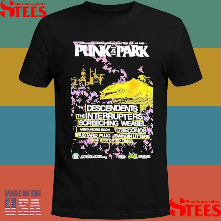Punk In The Park Fest Event Line Up Artist For Show On June 28 2025 Shirts