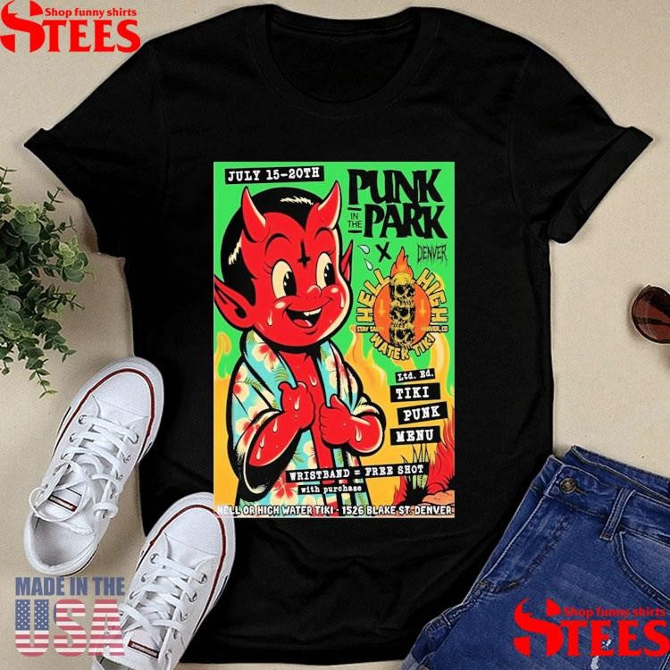 Punk In The Park National Western Stockyards Denver Co July 15-20 2025 T-shirt