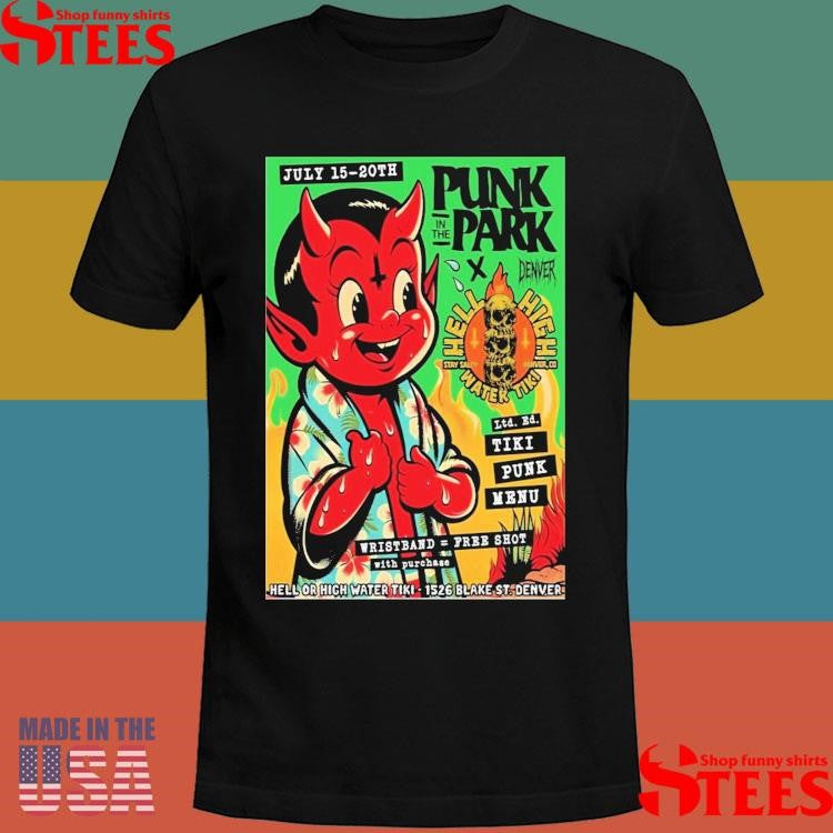 Punk In The Park National Western Stockyards Denver Co July 15-20 2025 T-shirt