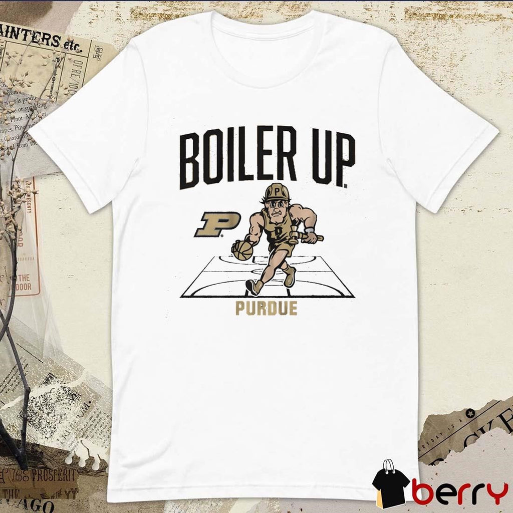Purdue Boilermakers Mascot Court Boiler Up NCAA 2025 Graphic t-shirt