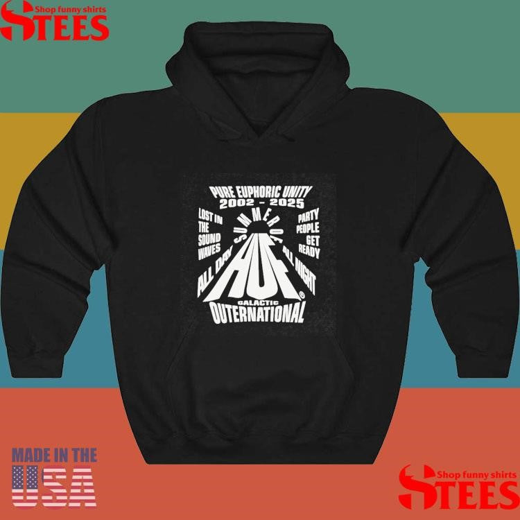 Pure Euphoric Unity 2002-2025 Galactic Outernational Shirts