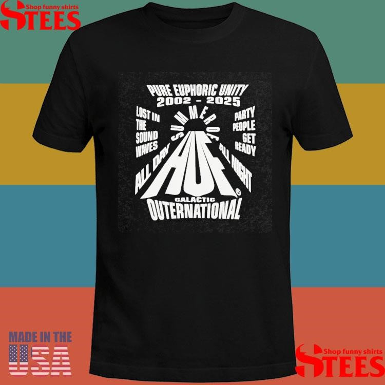 Pure Euphoric Unity 2002-2025 Galactic Outernational Shirts