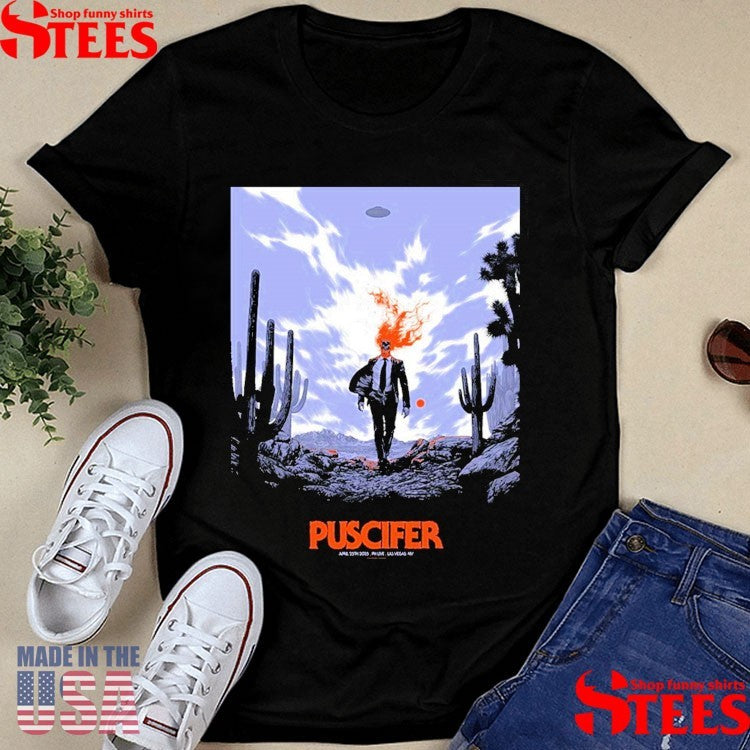Puscifer Ph Live Las Vegas, Nv April 25 2025 Tour Poster Shirts