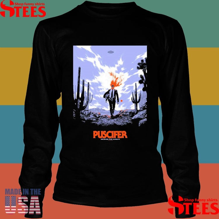 Puscifer Ph Live Las Vegas, Nv April 25 2025 Tour Poster Shirts