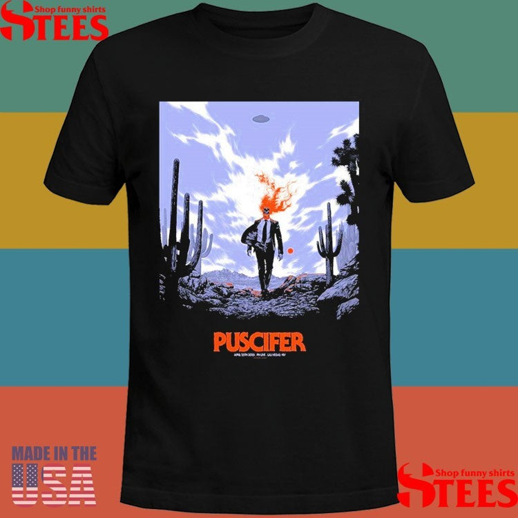 Puscifer Ph Live Las Vegas, Nv April 25 2025 Tour Poster Shirts