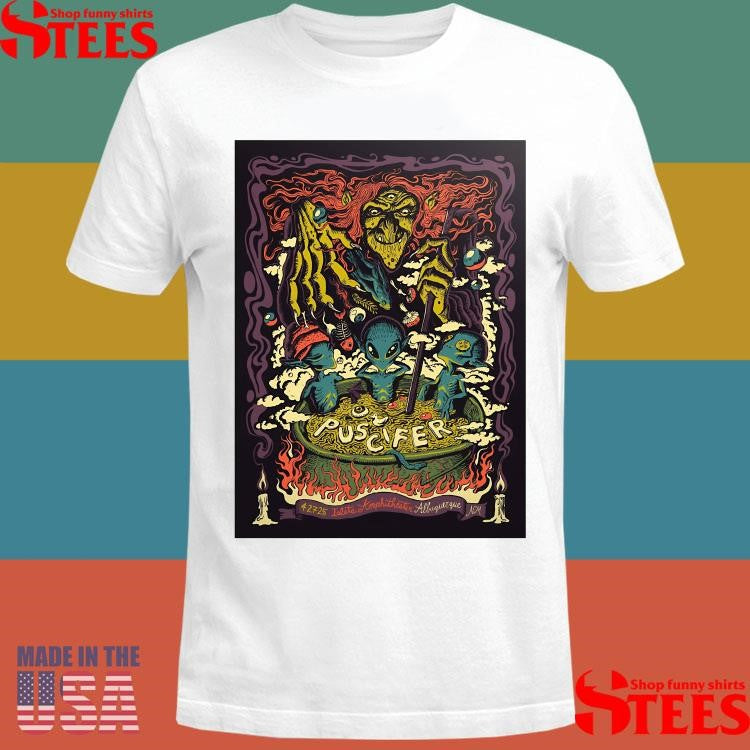 Puscifer Pm Isleta Amphitheater April 27 2025 Poster Shirts