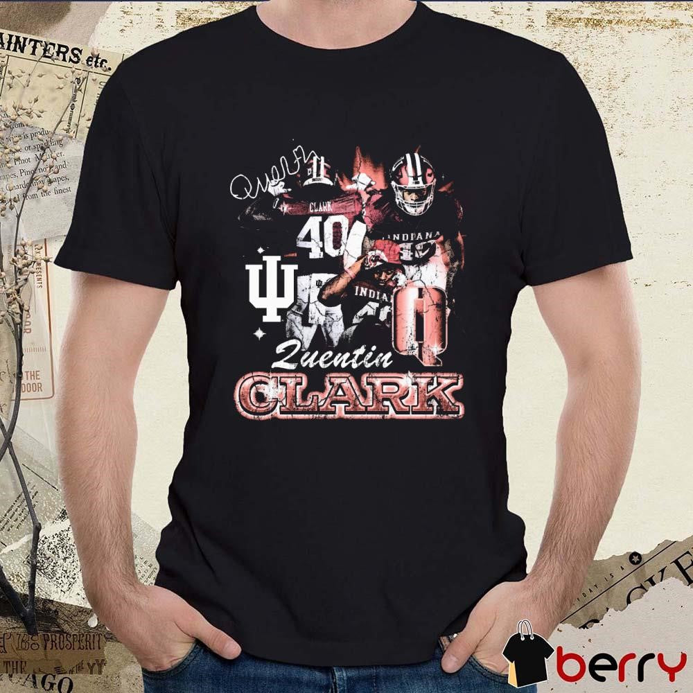 Quentin Clark Indiana Hoosiers 90s Graphic t-shirt