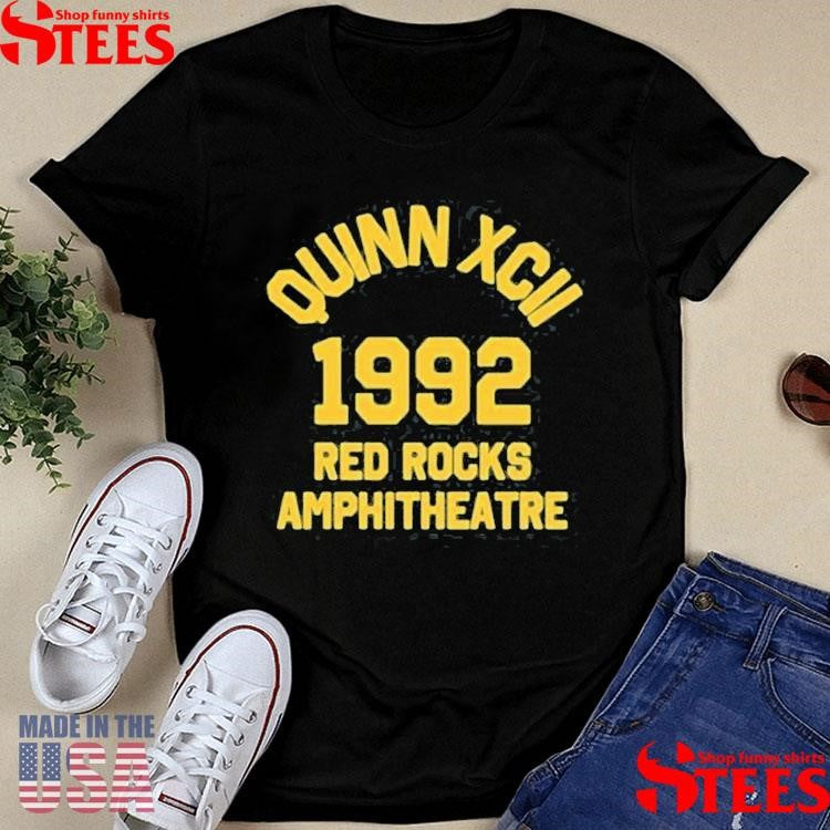 Quinn Xcii Red Rocks Amphitheatre 2025 T-shirt
