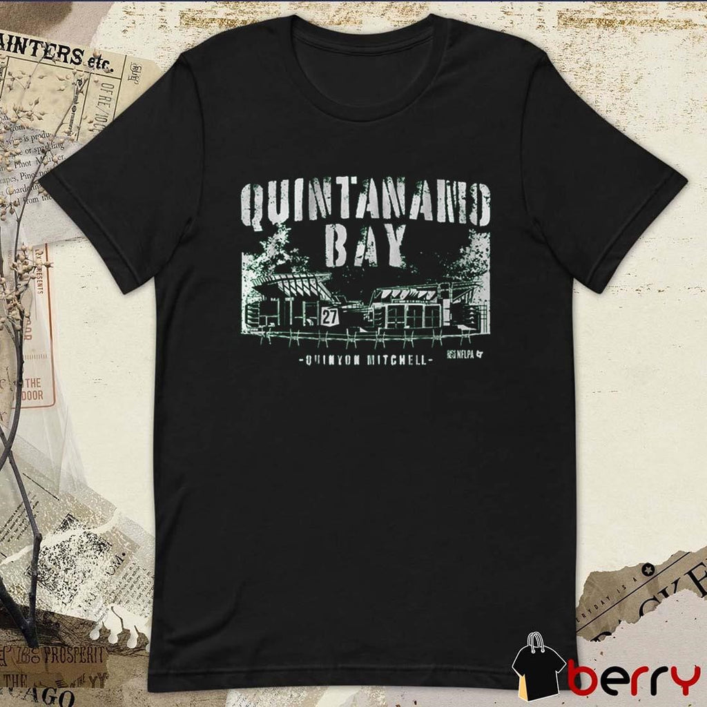 Quinyon Mitchell Quintanamo Bay Philadelphia Eagles NFL t-shirt
