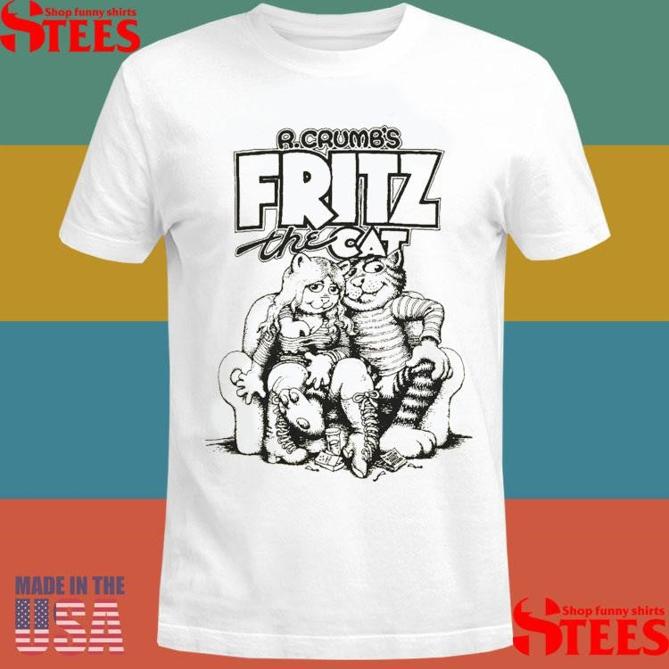 R Crumb x Come Fritz The Cat Shirts
