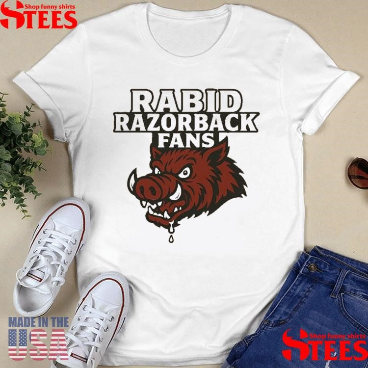 Rabid Razorbacks Fans ALT Logo T-Shirt