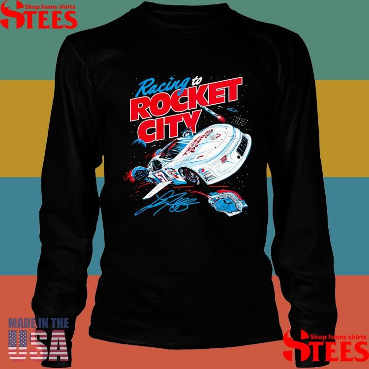 Racing To Rocket City Trash Pandas X Landon Huffman T-shirt