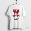Official Raegan Beers Oklahoma Sooners Here For Beers Signature T-Shirts, Hoodie, Sweatshirt | CiraTrend.com