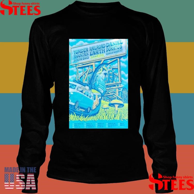 Railroad Earth, Yonder Mountain String Band & Daniel Donato’s Cosmic Country Summer 2025 T-shirt