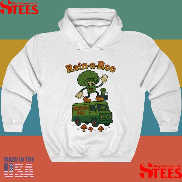 Rain-a-roo Broccoli Bus T-shirt