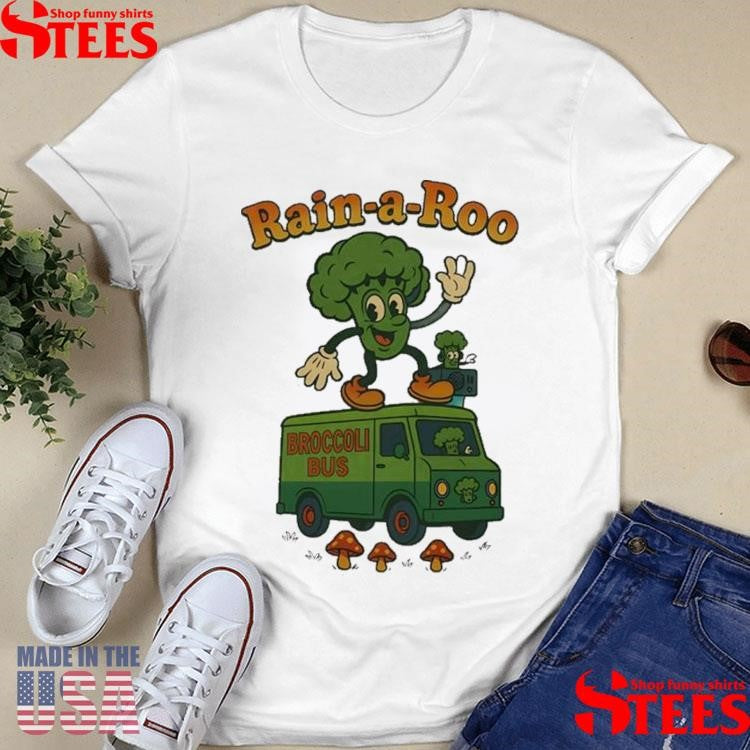 Rain-a-roo Broccoli Bus T-shirt