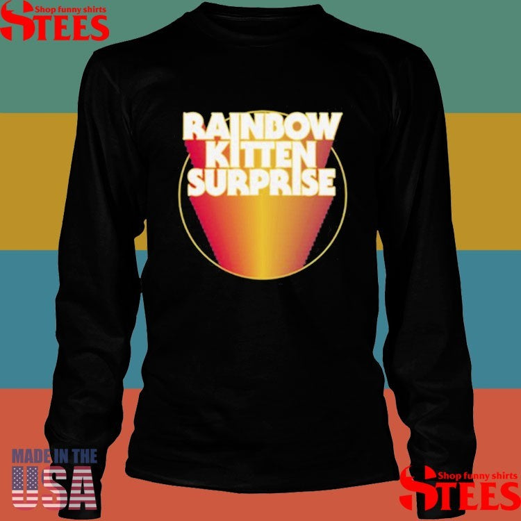 Rainbow Kitten Surprise Retro Record Day Shirts