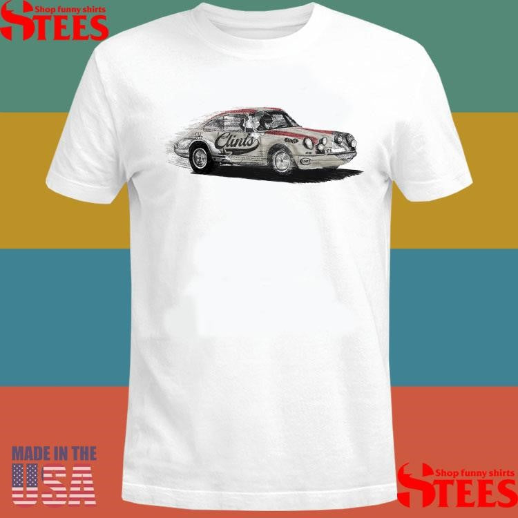 Rally Car Clints Shirts
