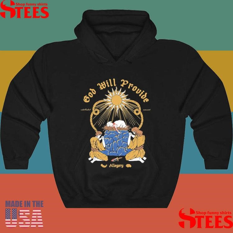 Ram In The Thicket God Will Provide Allegory T-shirt