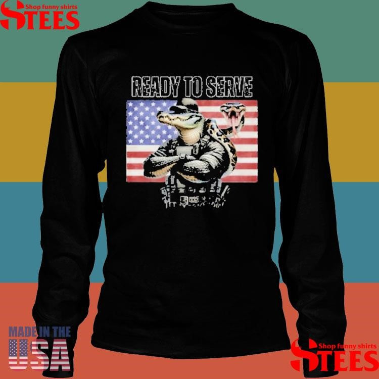 Ready To Serve Alligator Alcatraz T-shirt