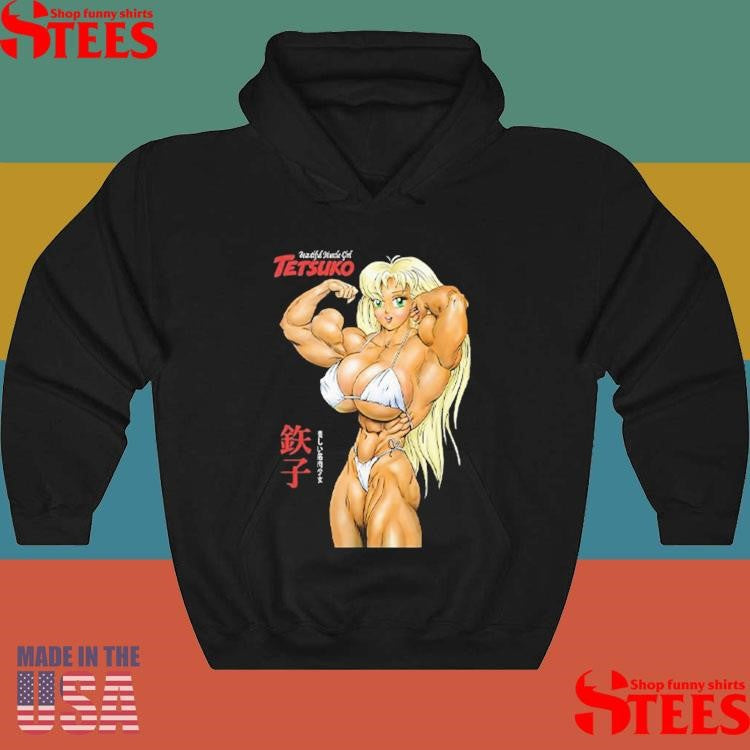 Really Muscle Girl Tetsuko Shirts