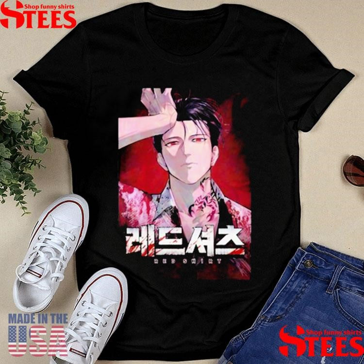 Red Manga Shirts