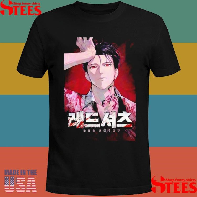 Red Manga Shirts
