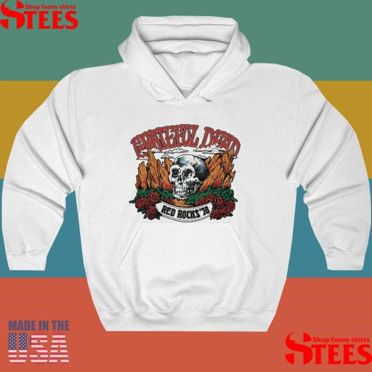 Red Rocks Grateful Dead Skull T-shirt